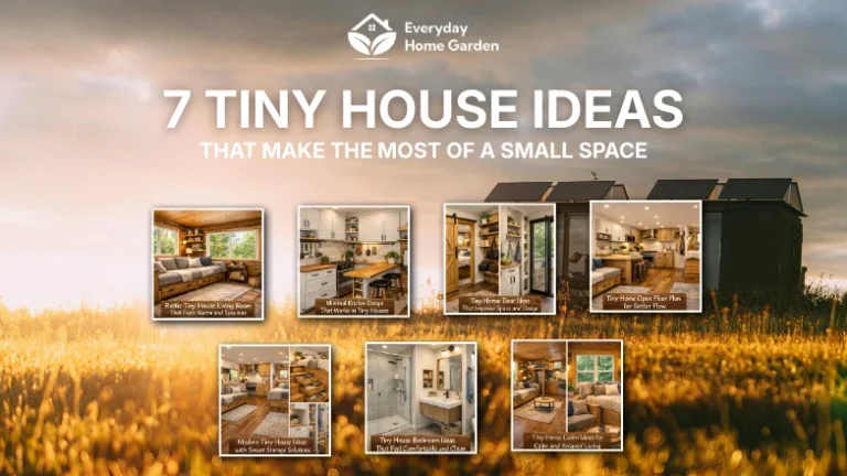 Smart tiny house ideas to use small space in a beautiful and practical way