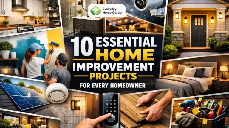10 Essential Home Improvement Projects Every Homeowner Should Plan