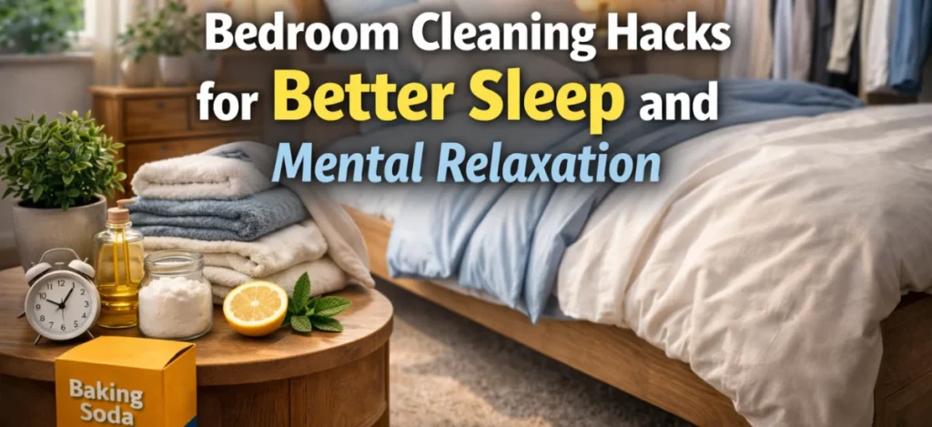 Bedroom cleaning hacks that promote better sleep and mental relaxation