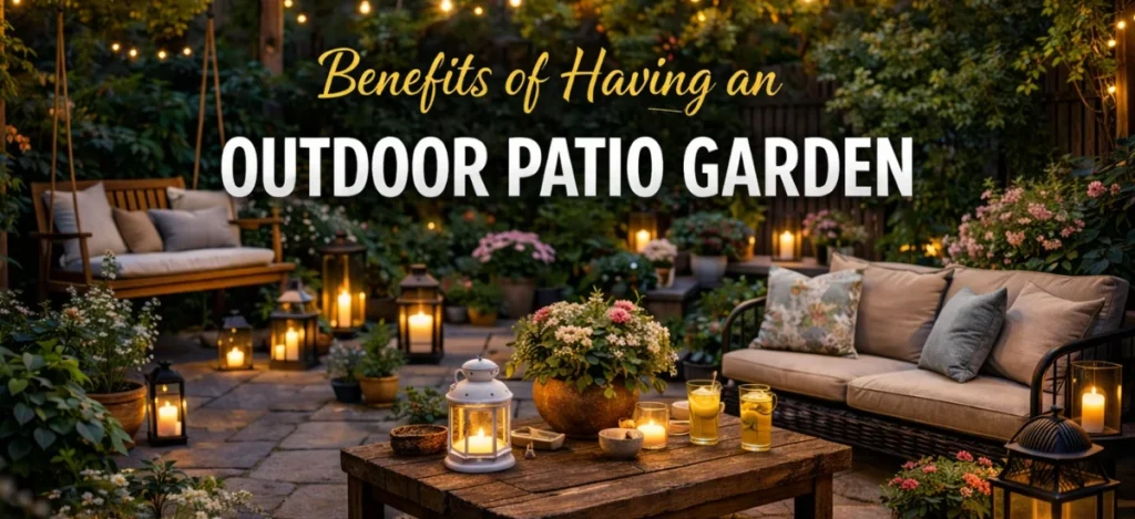 Benefits of having a peaceful and functional outdoor patio garden