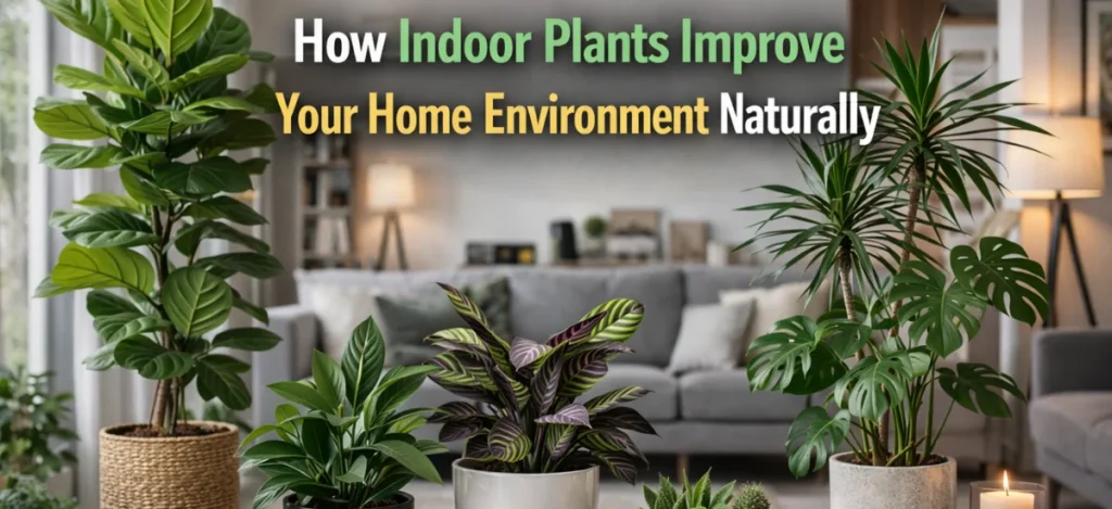 How Indoor Plants Improve Air Quality and Home Environment Naturally