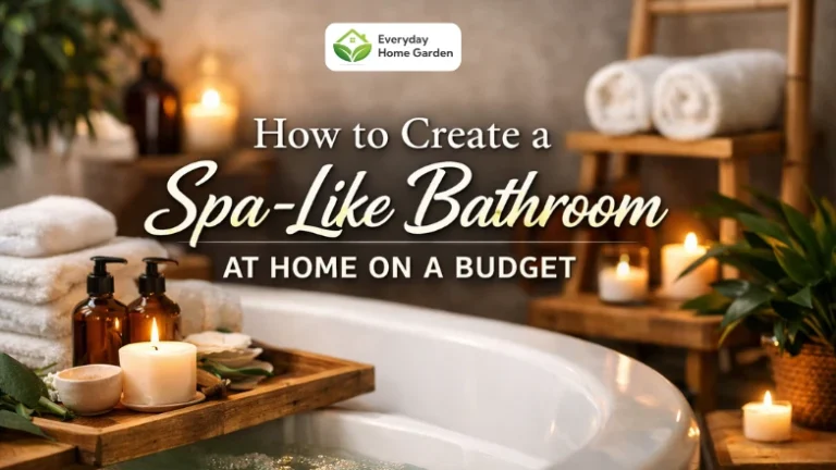 Create a Spa-Like Bathroom at Home Using 12 Budget-Friendly Tricks