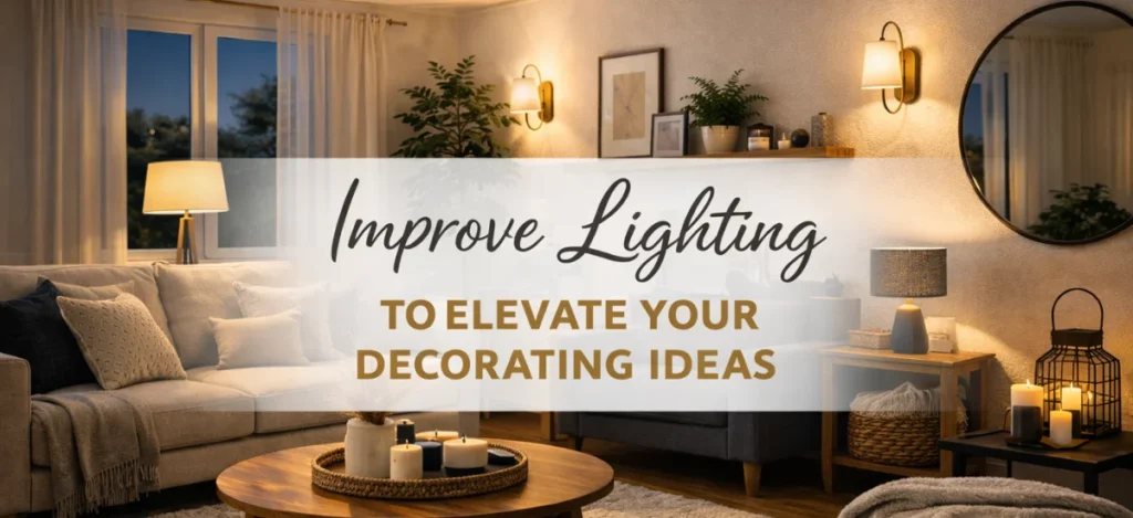 Smart lighting ideas to enhance home decoration and ambiance