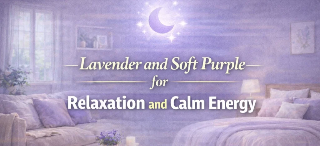 Lavender and Soft Purple Home Colors for Relaxation and Calm