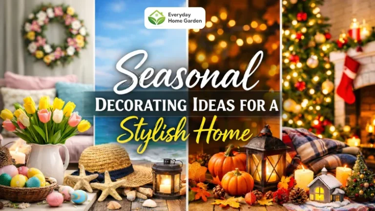 seasonal decorating ideas to refresh home interiors with simple decor changes
