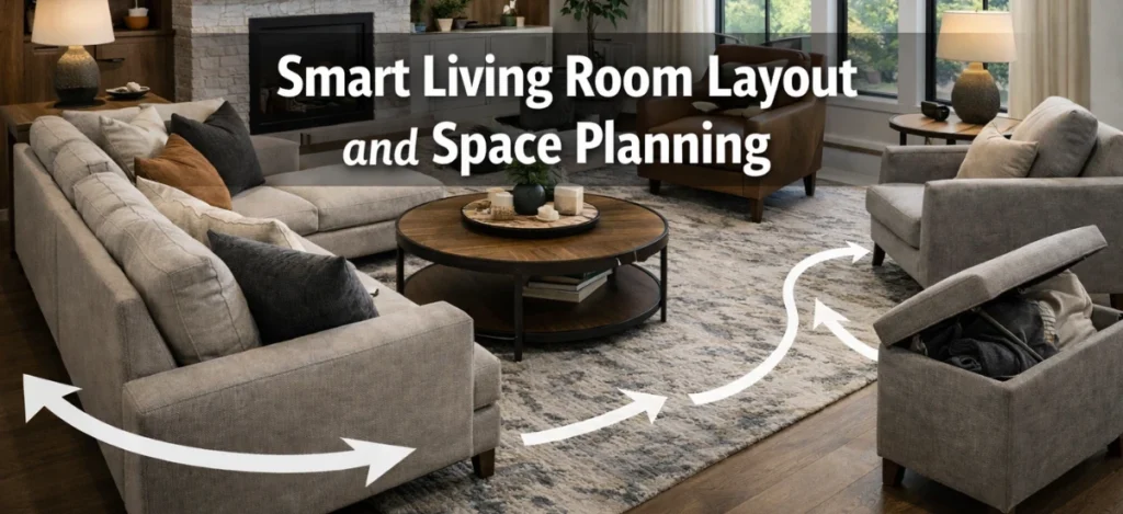 Smart Living Room Layout and Space Planning Ideas