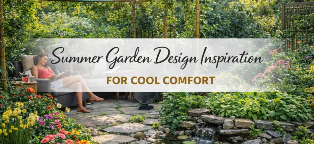 Summer garden design ideas for cool and comfortable outdoor spaces