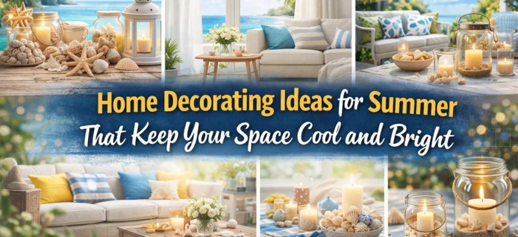 summer home decorating ideas to keep interiors bright and cool