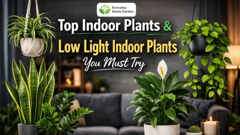 Top Indoor Plants and Low Light Plants for a Healthy and Stylish Home