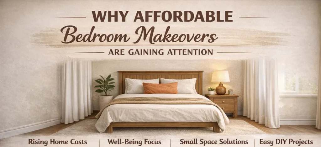Growing trend of budget-friendly bedroom makeovers
