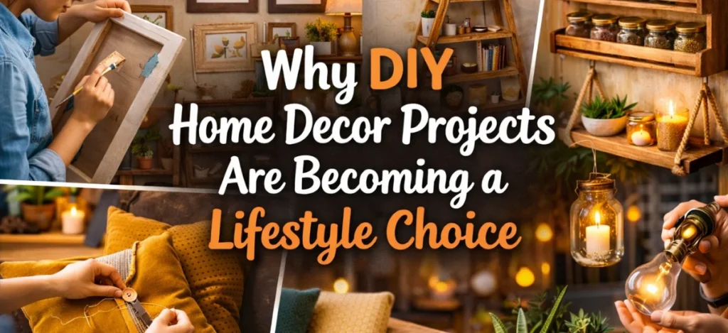 Why DIY Home Decor Projects Are Becoming a Popular Lifestyle Choice