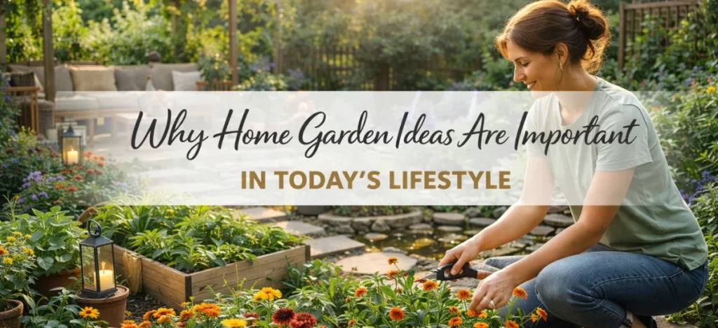 Importance of home garden ideas for a healthier modern lifestyle