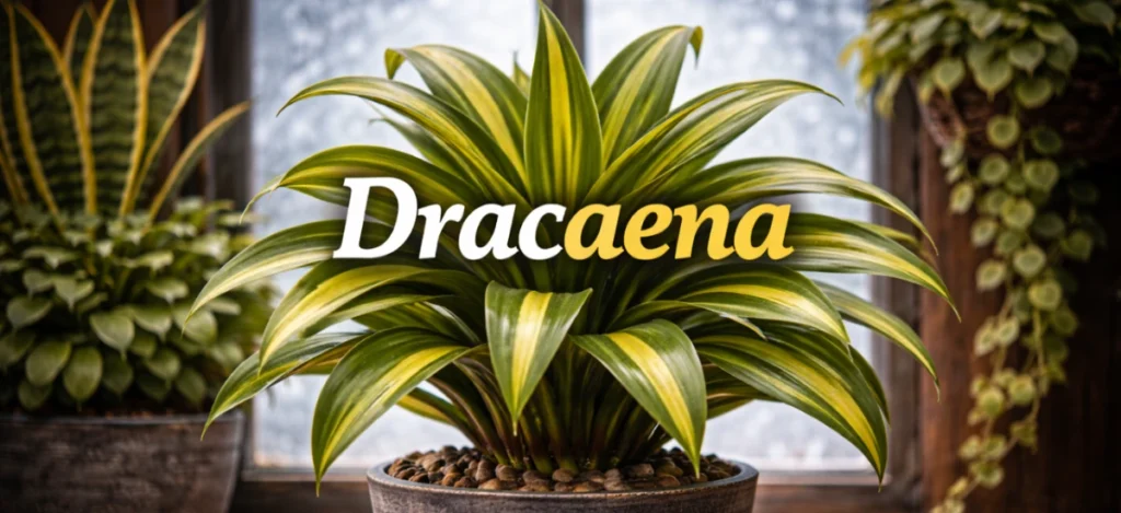 Dracaena winter indoor air-purifying plant
