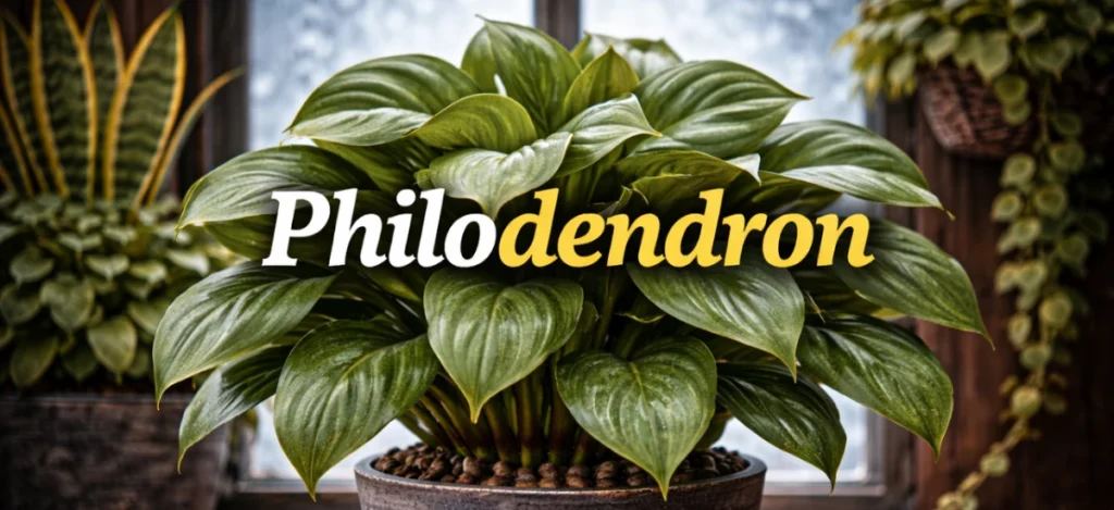Philodendron winter indoor foliage plant