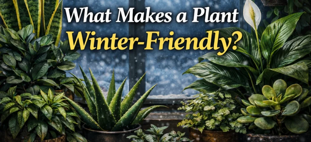 Characteristics of winter-friendly indoor plants