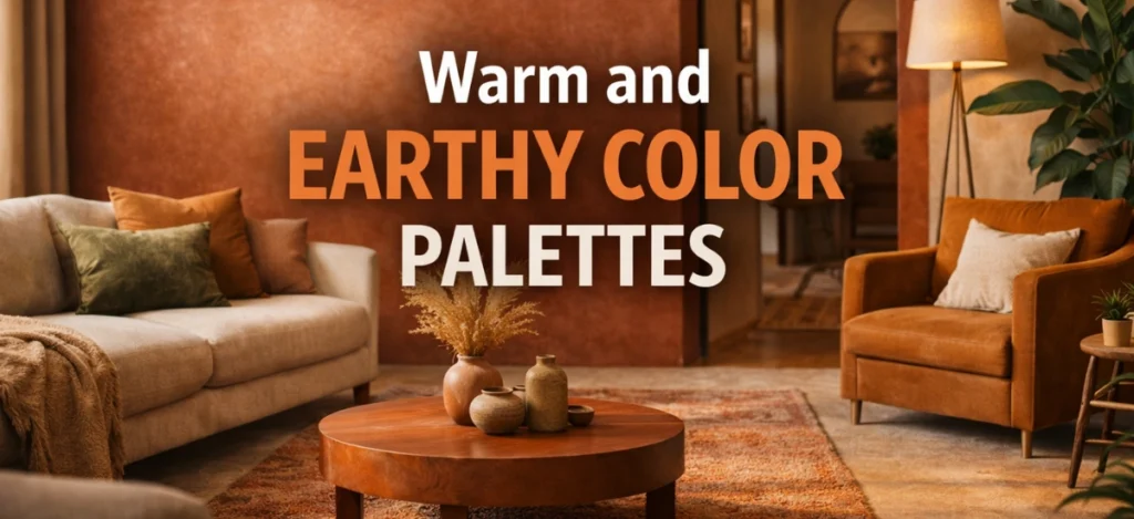 Warm and Earthy Color Palettes Transforming Homes in 2026