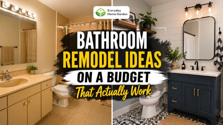 bathroom remodel ideas on budget