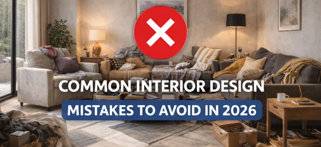 Common Interior Design Mistakes to Avoid for Better Home Planning