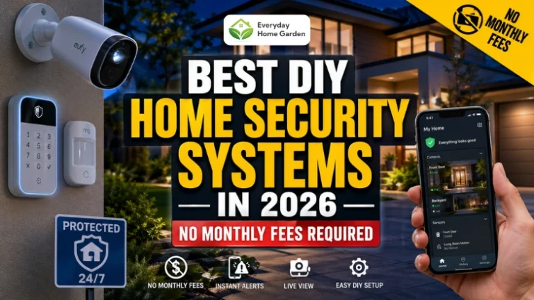Best DIY Home Security Systems With No Monthly Fees in 2026