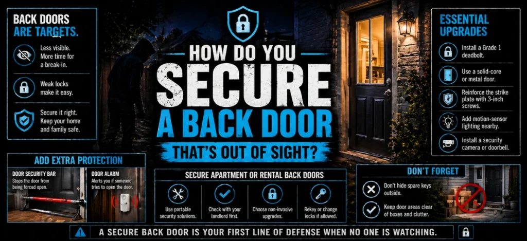Back door security solutions for hidden entry points